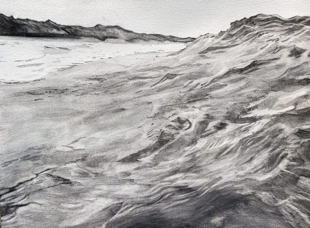 I See The Sea VII by Claire Cansick