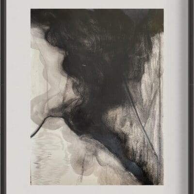 Ash Cloud II - framed