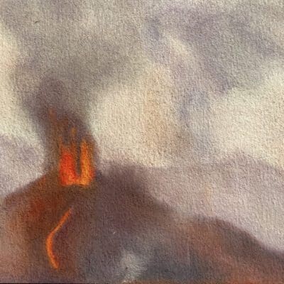 Eruption I by Claire Cansick