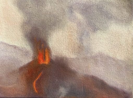 Eruption I by Claire Cansick
