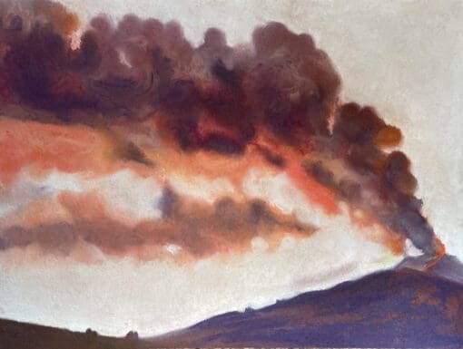 Eruption III by Claire Cansick